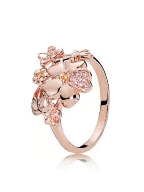 Pandora Wildflower Meadow Rose Gold Ring